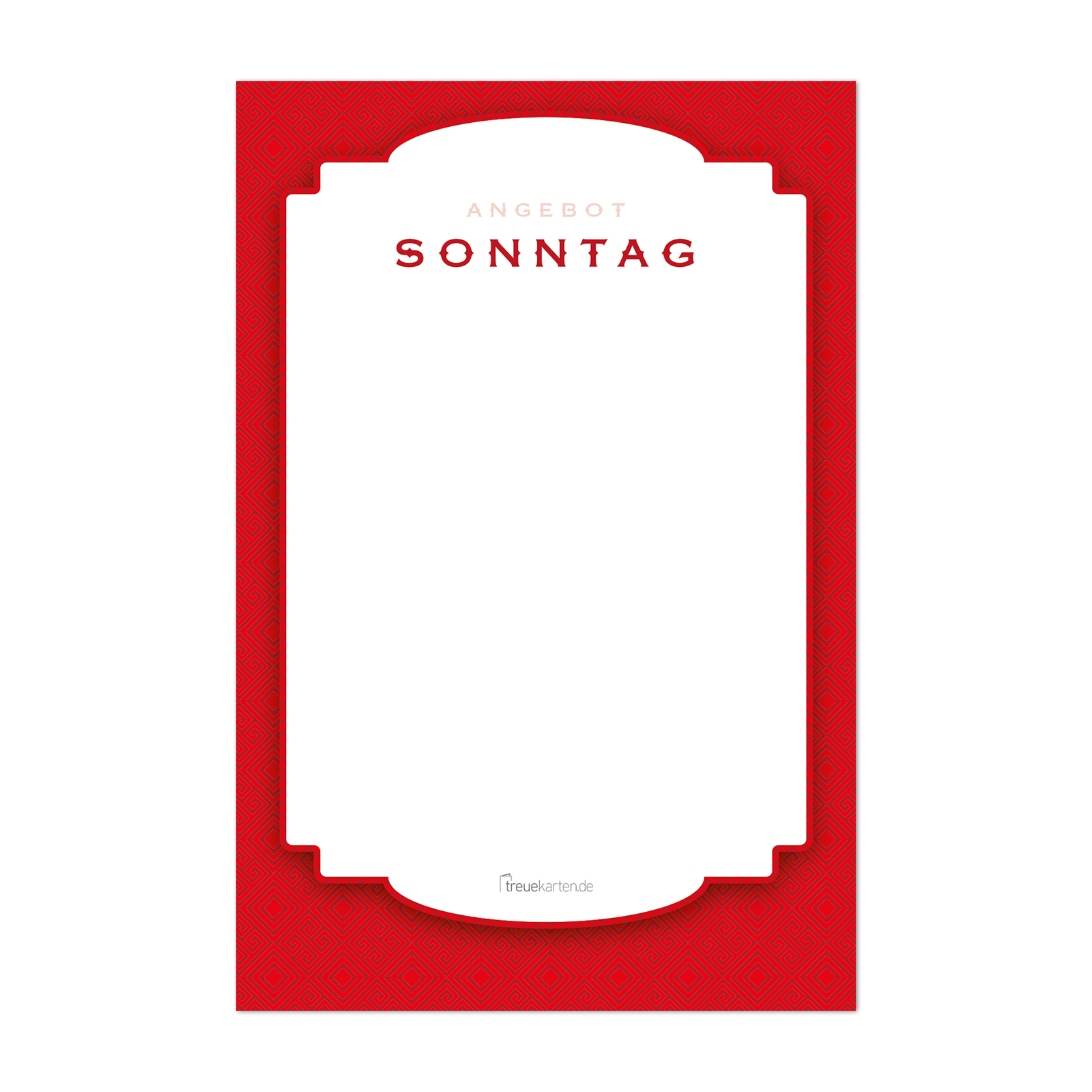 Tagesangebot-Aufsteller, rot, 10x15cm, Kunststoffabdeckung mit Korkaufsetzer, 8 austauschbare Karten